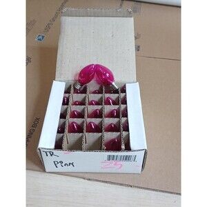 C7 5W Light Pink Box of 25 Replacement Bulbs Transparent 130v NOS Show Craft